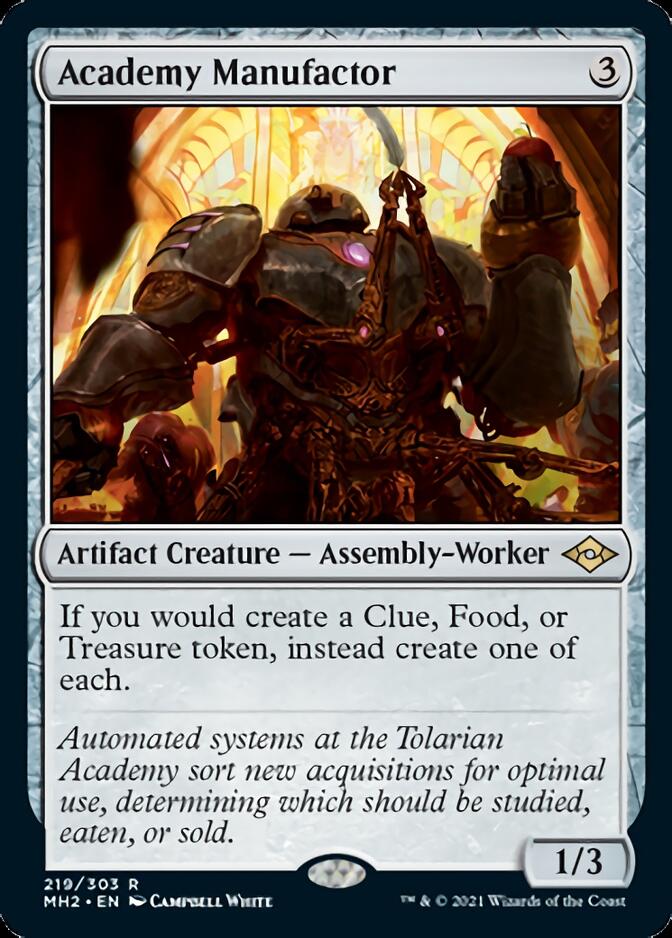 Academy Manufactor [Modern Horizons 2] Magic: The Gathering
