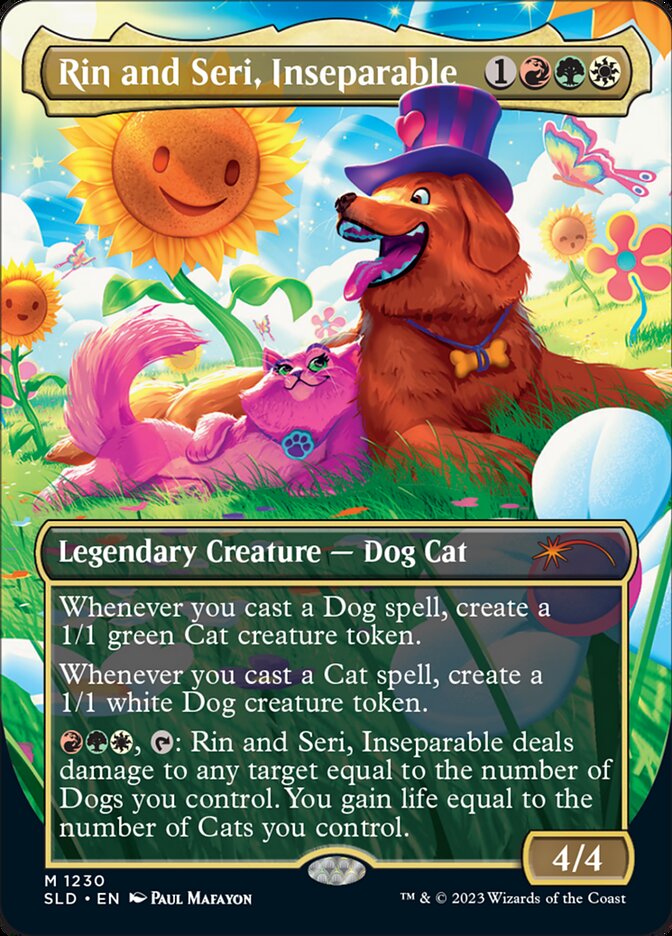 Rin and Seri, Inseparable (Borderless) [Secret Lair Drop Series] Magic: The Gathering
