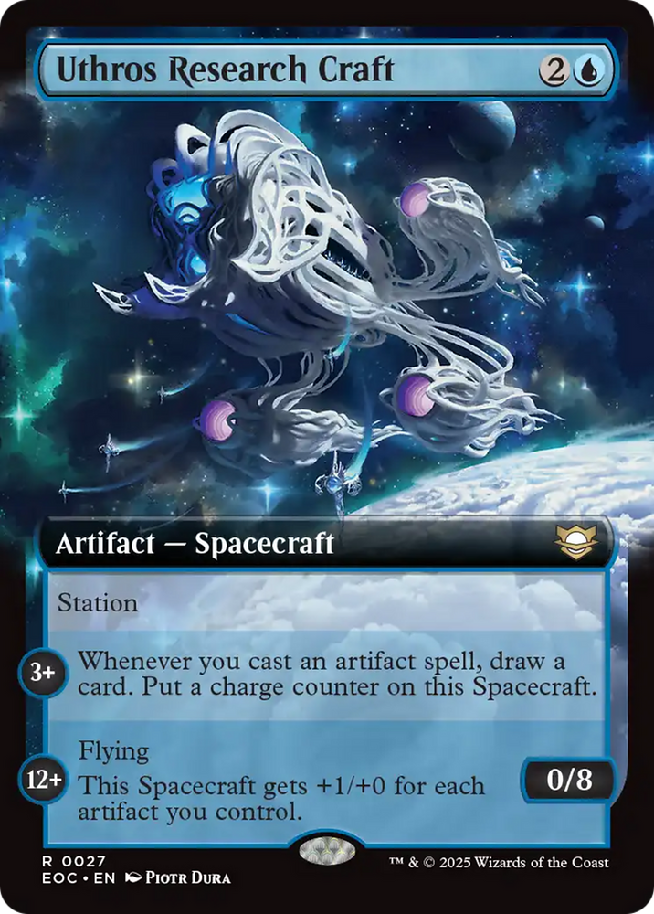 Uthros Research Craft (Extended Art) [Edge of Eternities Commander] Magic: The Gathering