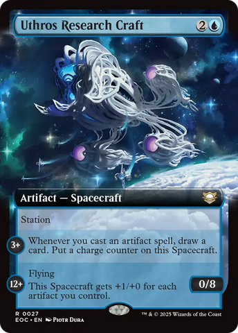 Uthros Research Craft (Extended Art) [Edge of Eternities Commander] Magic: The Gathering