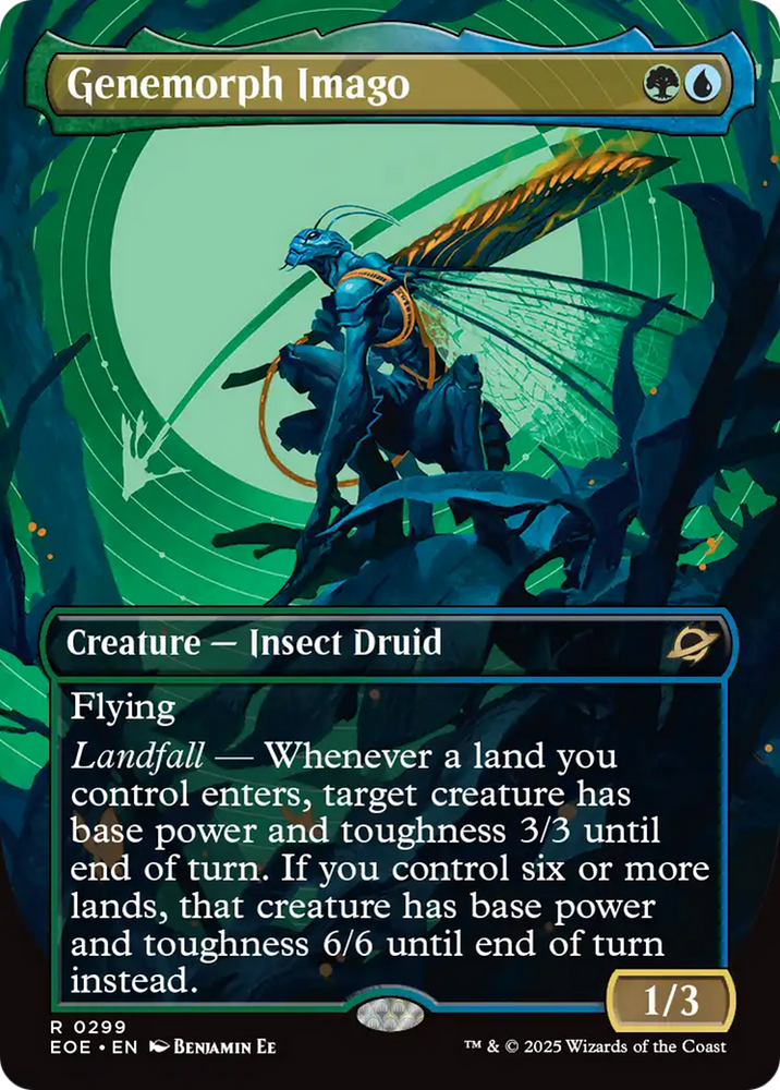 Genemorph Imago (Borderless) [Edge of Eternities] Magic: The Gathering