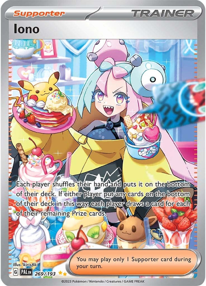 Iono (269/193) [Scarlet & Violet: Paldea Evolved] Pokémon