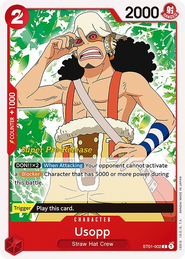 Usopp [Super Pre-Release Starter Deck: Straw Hat Crew] Bandai