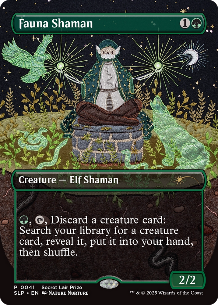Fauna Shaman [Secret Lair Showdown] Magic: The Gathering