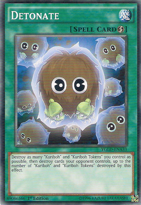 Detonate [YGLD-ENA33] Common Yu-Gi-Oh!