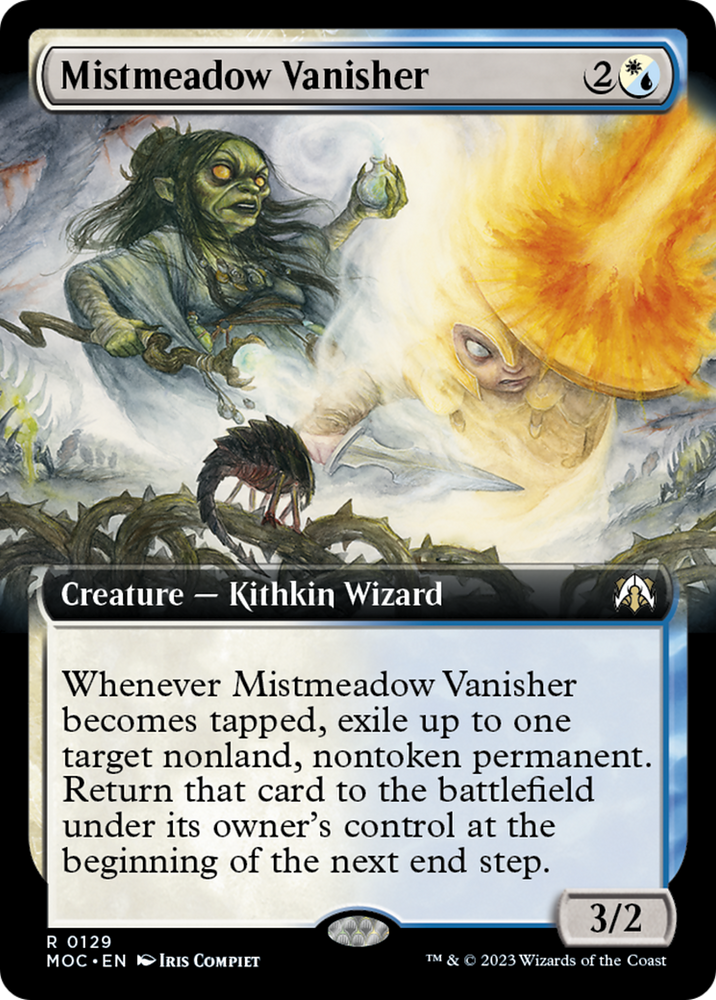 Mistmeadow Vanisher (Extended Art) [March of the Machine Commander] Magic: The Gathering