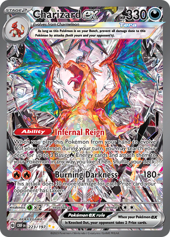 Charizard ex (223/197) [Scarlet & Violet: Obsidian Flames] Pokémon