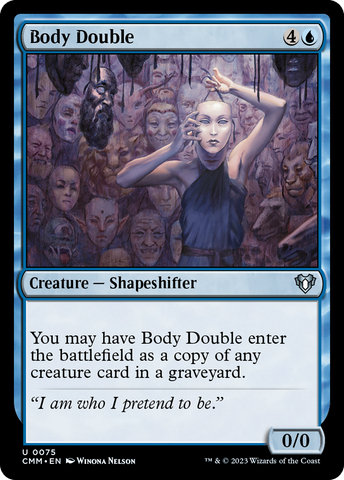 Body Double [Commander Masters] Magic: The Gathering