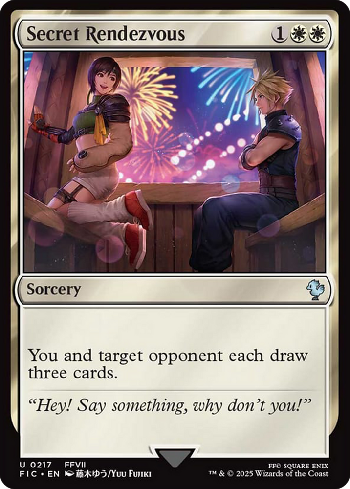 Secret Rendezvous (0217) [FINAL FANTASY Commander] Magic: The Gathering
