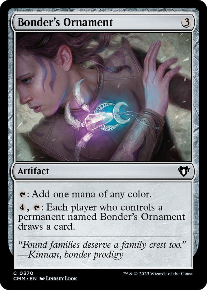 Bonder's Ornament [Commander Masters] Magic: The Gathering