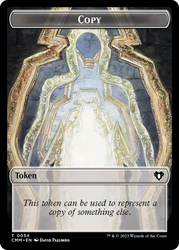 Copy (54) // Bird Double-Sided Token [Commander Masters Tokens] Magic: The Gathering
