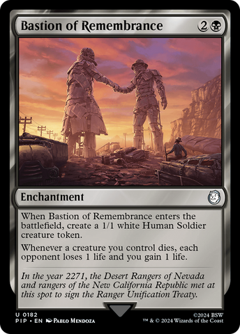Bastion of Remembrance [Fallout] Magic: The Gathering