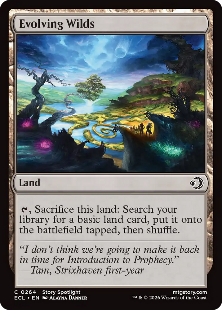 Evolving Wilds [Lorwyn Eclipsed] Magic: The Gathering