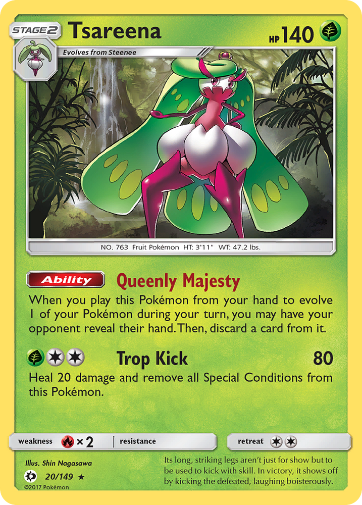 Tsareena (20/149) [Sun & Moon: Base Set] Pokémon