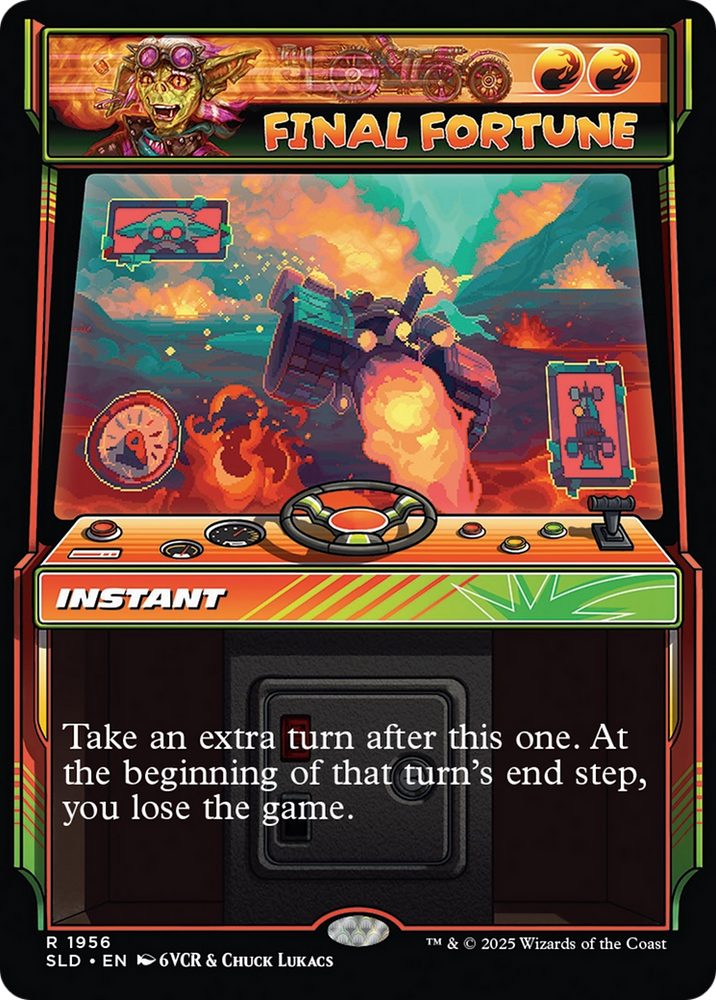 Final Fortune (Rainbow Foil) [Secret Lair Drop Series] Magic: The Gathering