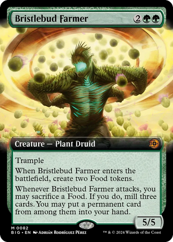 Bristlebud Farmer (Extended Art) [Outlaws of Thunder Junction: The Big Score] Magic: The Gathering