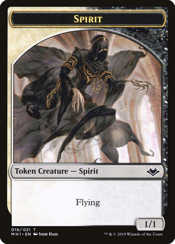 Bear // Spirit Double-Sided Token [Modern Horizons Tokens] Magic: The Gathering