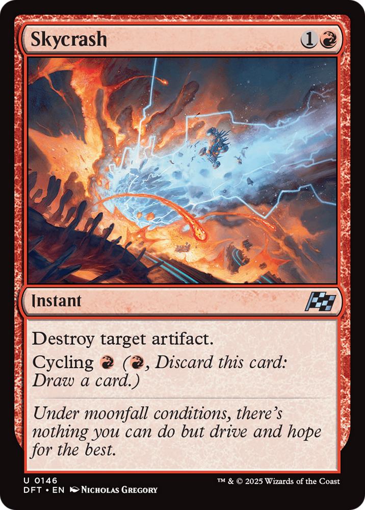 Skycrash [Aetherdrift] Magic: The Gathering