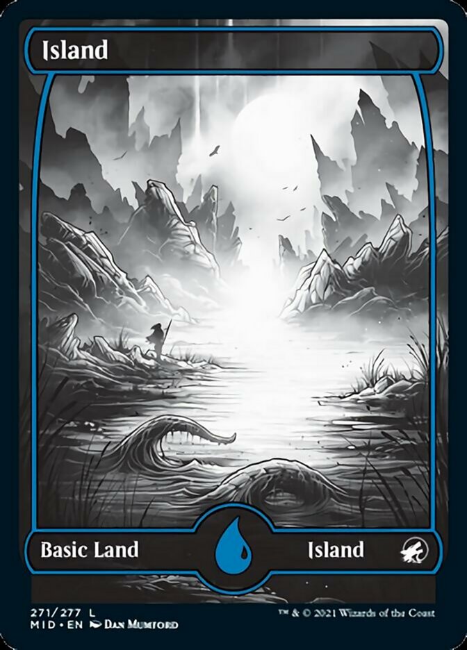Island (271) [Innistrad: Midnight Hunt] Magic: The Gathering