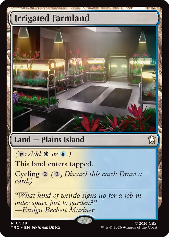 Irrigated Farmland [Star Trek Commander] Magic: The Gathering