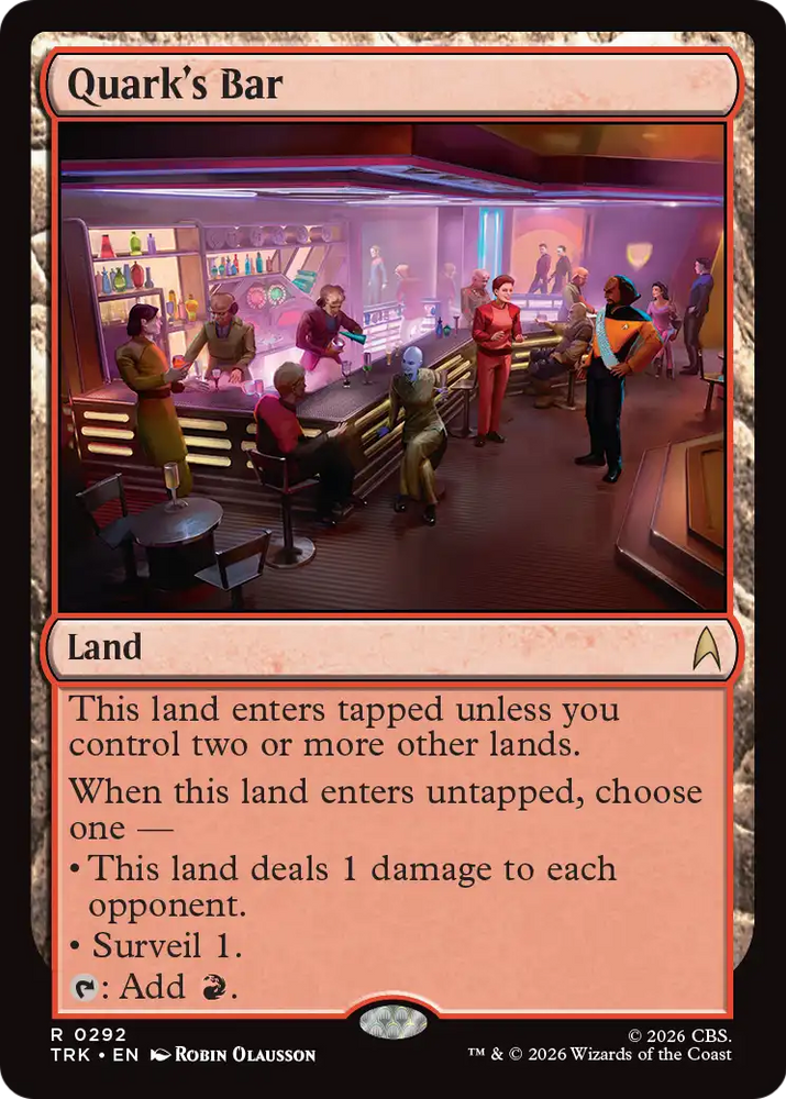 Quark's Bar [Star Trek] Magic: The Gathering