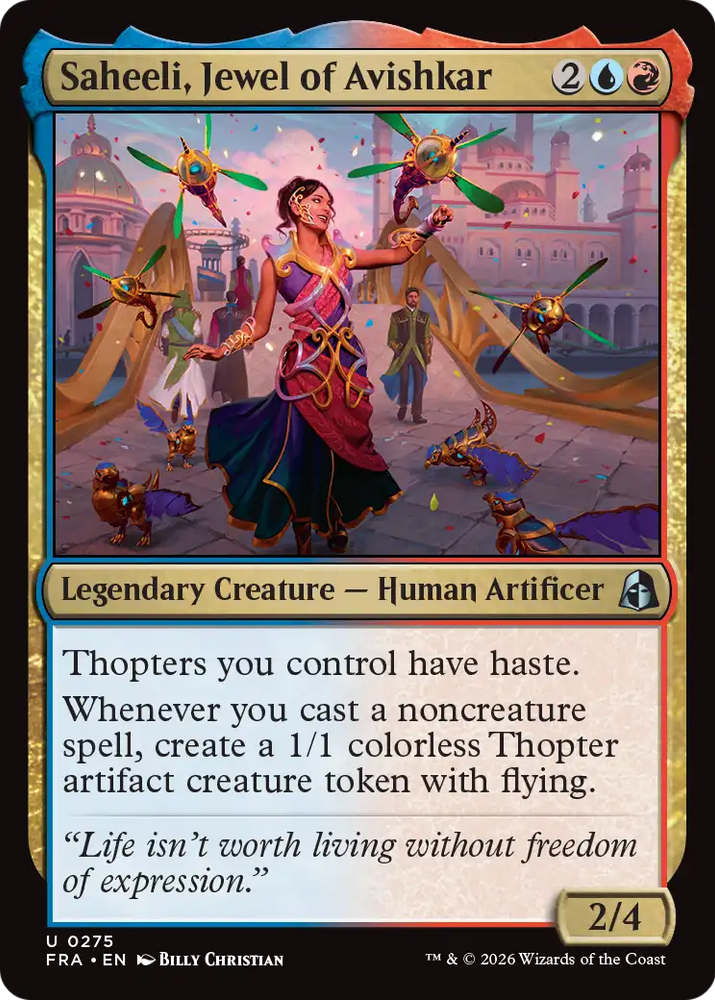Saheeli, Jewel of Avishkar [Reality Fracture] Magic: The Gathering