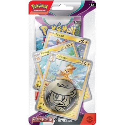 Scarlet & Violet: Paldea Evolved - Single Pack Blister (Pawmot, Pawmo, Pawmi) Pokémon