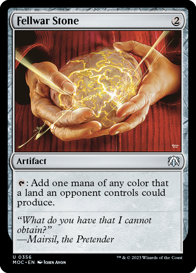 Fellwar Stone [March of the Machine Commander] Magic: The Gathering