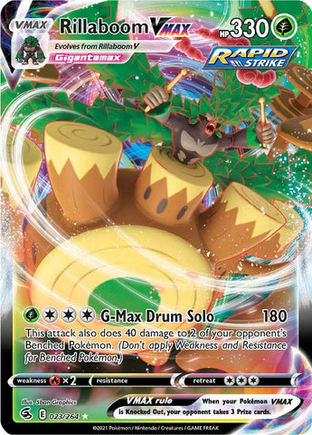 Rillaboom VMAX (023/264) [Sword & Shield: Fusion Strike] Pokémon