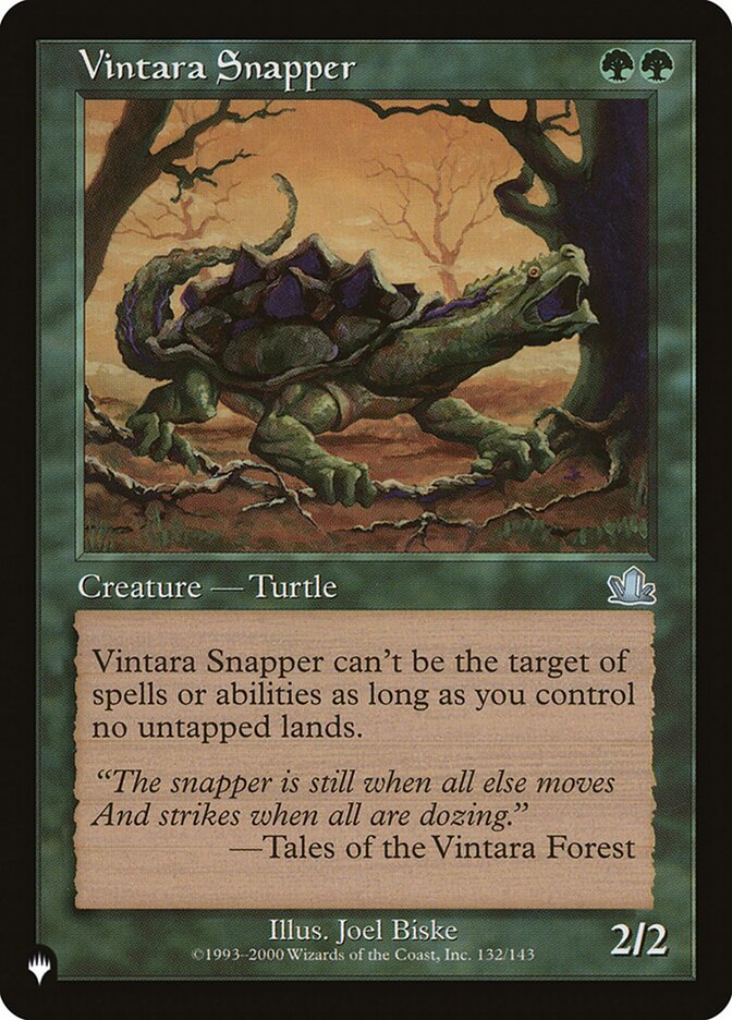 Vintara Snapper [The List] Magic: The Gathering