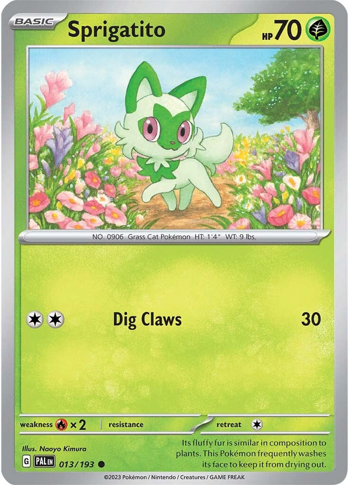 Sprigatito (013/193) [Scarlet & Violet: Paldea Evolved] Pokémon