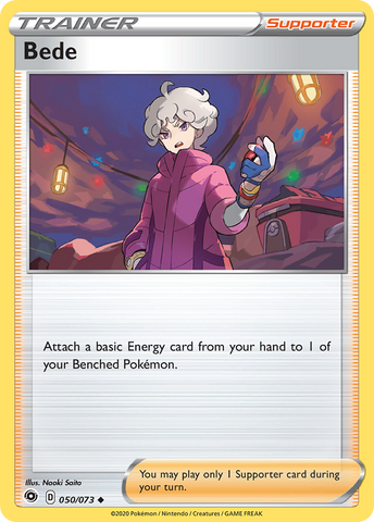 Bede (050/073) [Sword & Shield: Champion's Path] Pokémon
