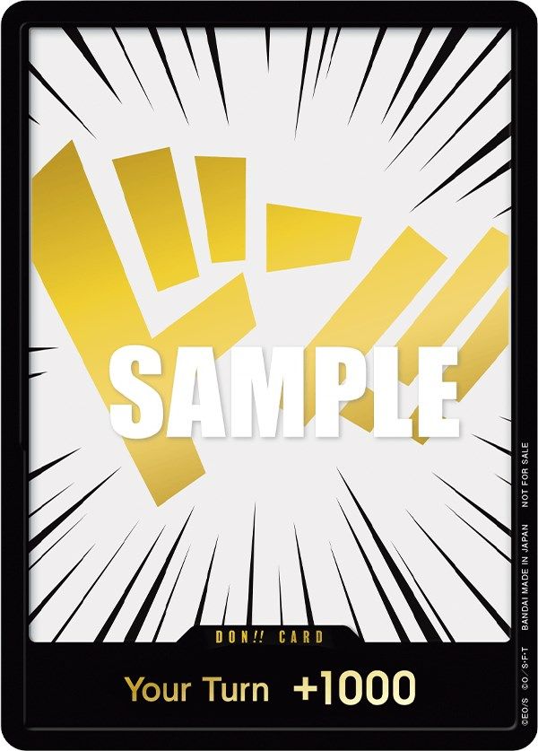 DON!! Card (Gold) [One Piece Promotion Cards] Bandai