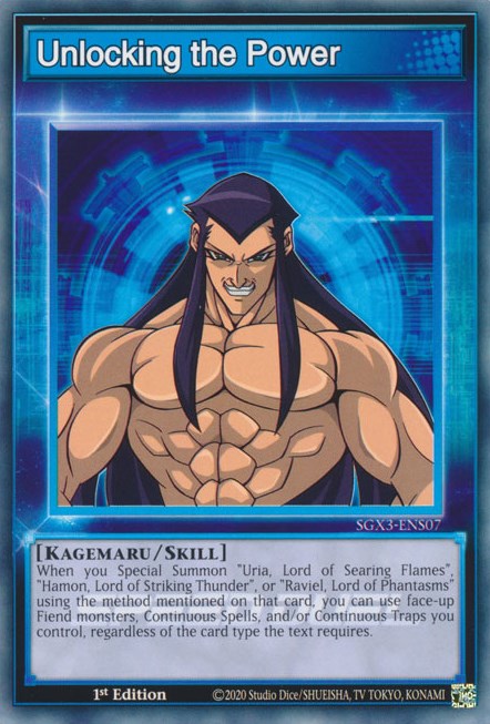 Unlocking the Power [SGX3-ENS07] Common Yu-Gi-Oh!