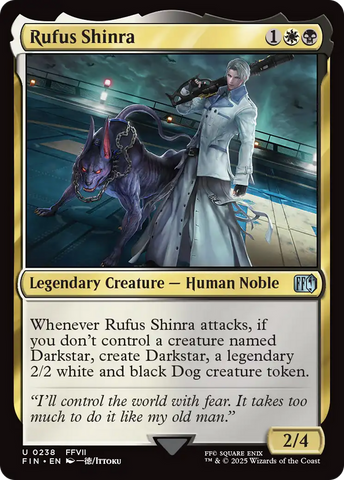 Rufus Shinra [FINAL FANTASY] Magic: The Gathering