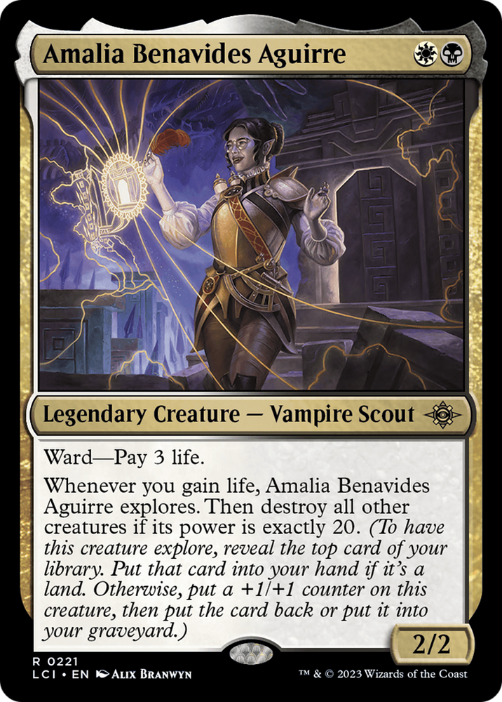 Amalia Benavides Aguirre [The Lost Caverns of Ixalan] Magic: The Gathering
