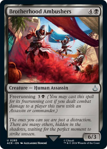 Brotherhood Ambushers [Assassin's Creed] Magic: The Gathering