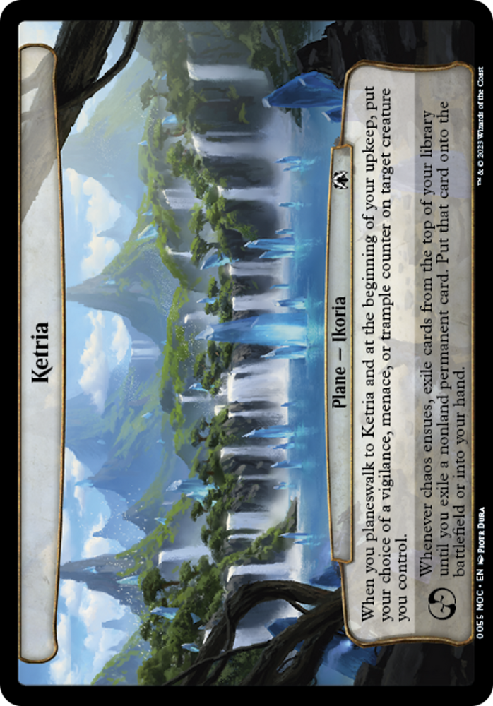 Ketria [March of the Machine Commander] Magic: The Gathering