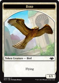 Bird (003) // Construct (017) Double-Sided Token [Modern Horizons Tokens] Magic: The Gathering