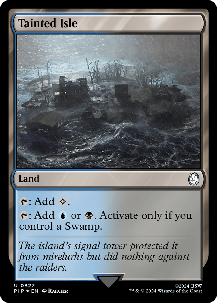 Tainted Isle (Surge Foil) [Fallout] Magic: The Gathering