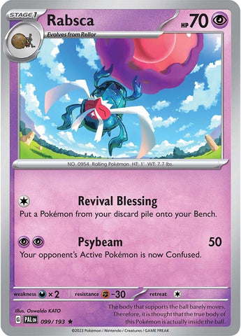 Rabsca (099/193) [Scarlet & Violet: Paldea Evolved] Pokémon