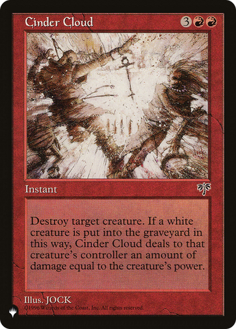 Cinder Cloud [The List] Magic: The Gathering