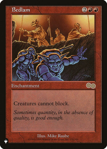 Bedlam [The List] Magic: The Gathering