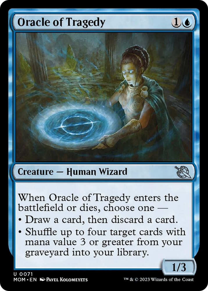 Oracle of Tragedy [March of the Machine] Magic: The Gathering