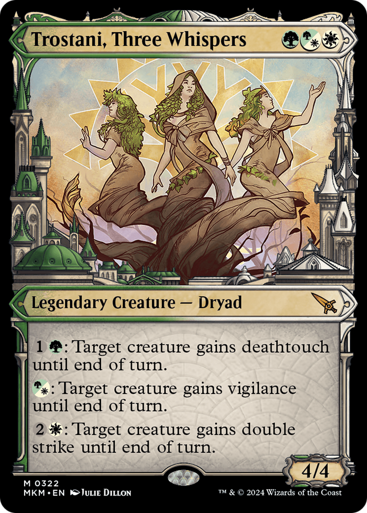 Trostani, Three Whispers (Showcase) (0322) [Murders at Karlov Manor] Magic: The Gathering