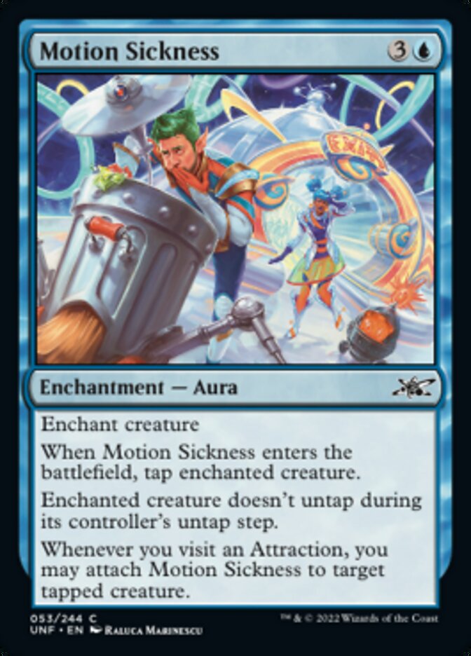 Motion Sickness [Unfinity] Magic: The Gathering