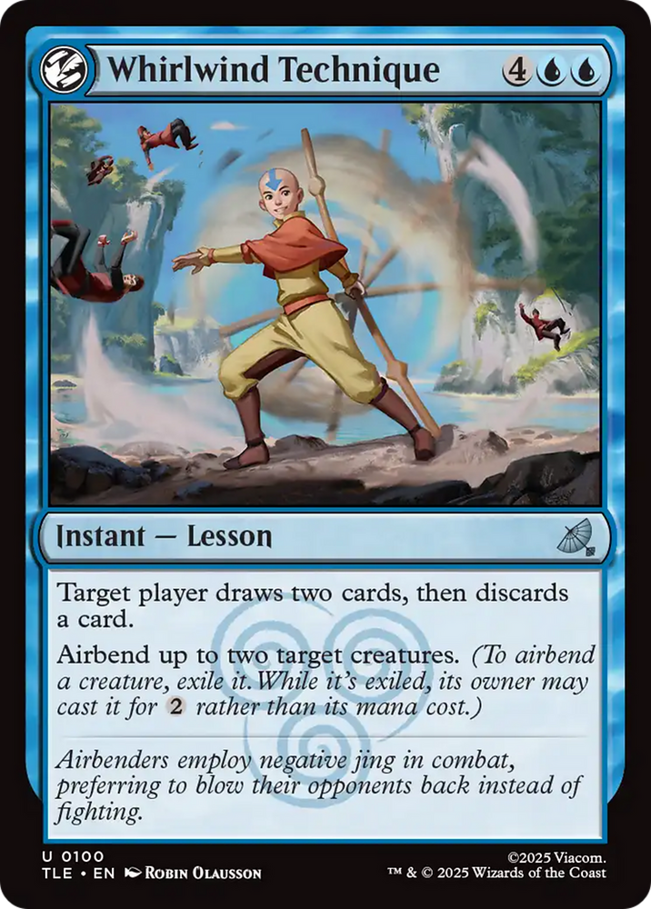 Whirlwind Technique [Avatar: The Last Airbender: Eternal-Legal] Magic: The Gathering