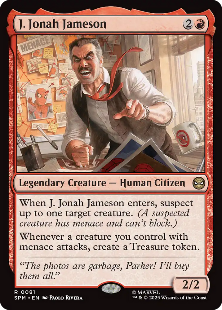 J. Jonah Jameson [Marvel's Spider-Man] Magic: The Gathering