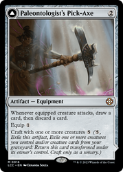 Paleontologist's Pick-Axe [The Lost Caverns of Ixalan Commander] Magic: The Gathering
