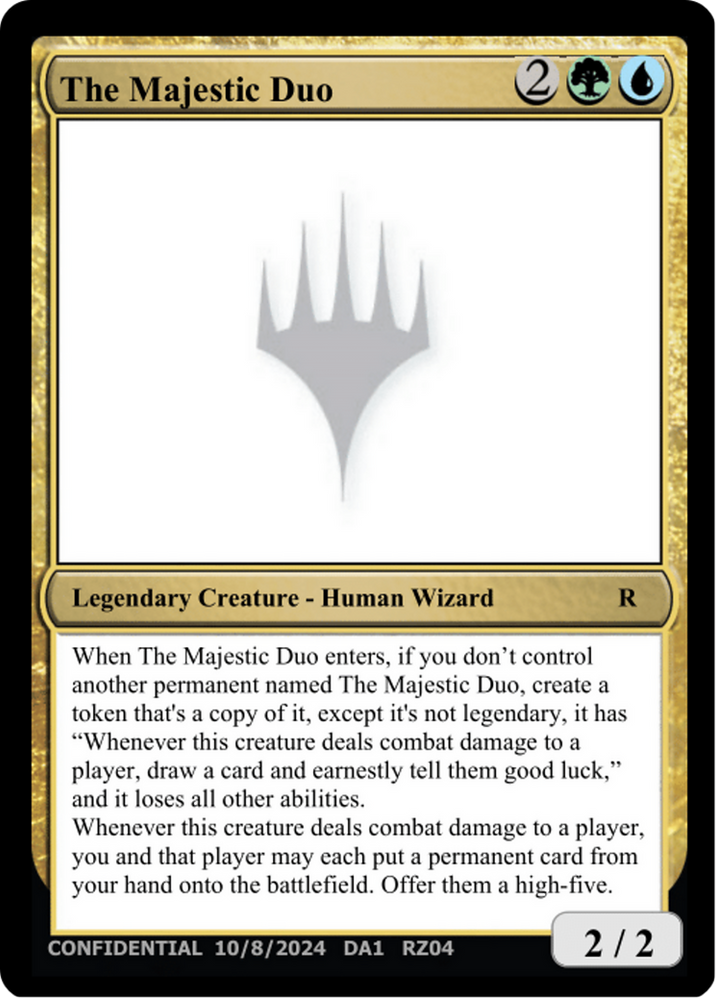 The Majestic Duo [Unknown Event] Magic: The Gathering